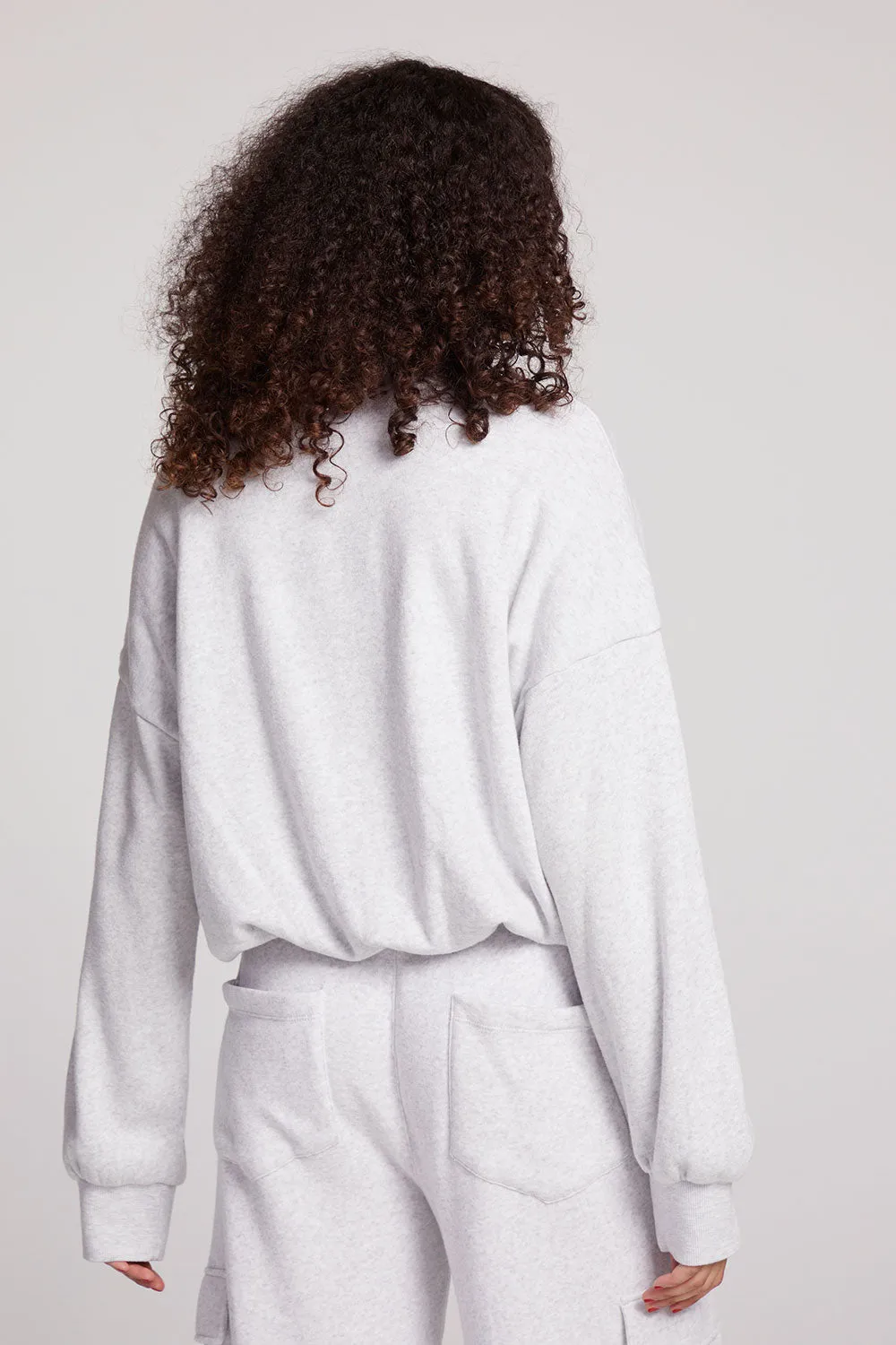 Marsela Light Heather Grey Pullover