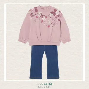 Mayoral Baby Girl Sweatshirt & Denim Pants
