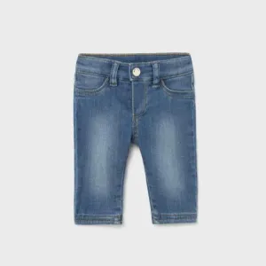 Mayoral Lined Denim Pants - Medium