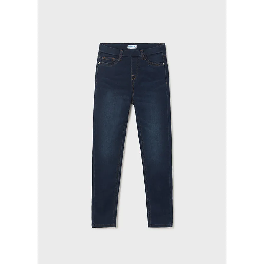 Mayoral Super Skinny Denim Pants - Dark Denim