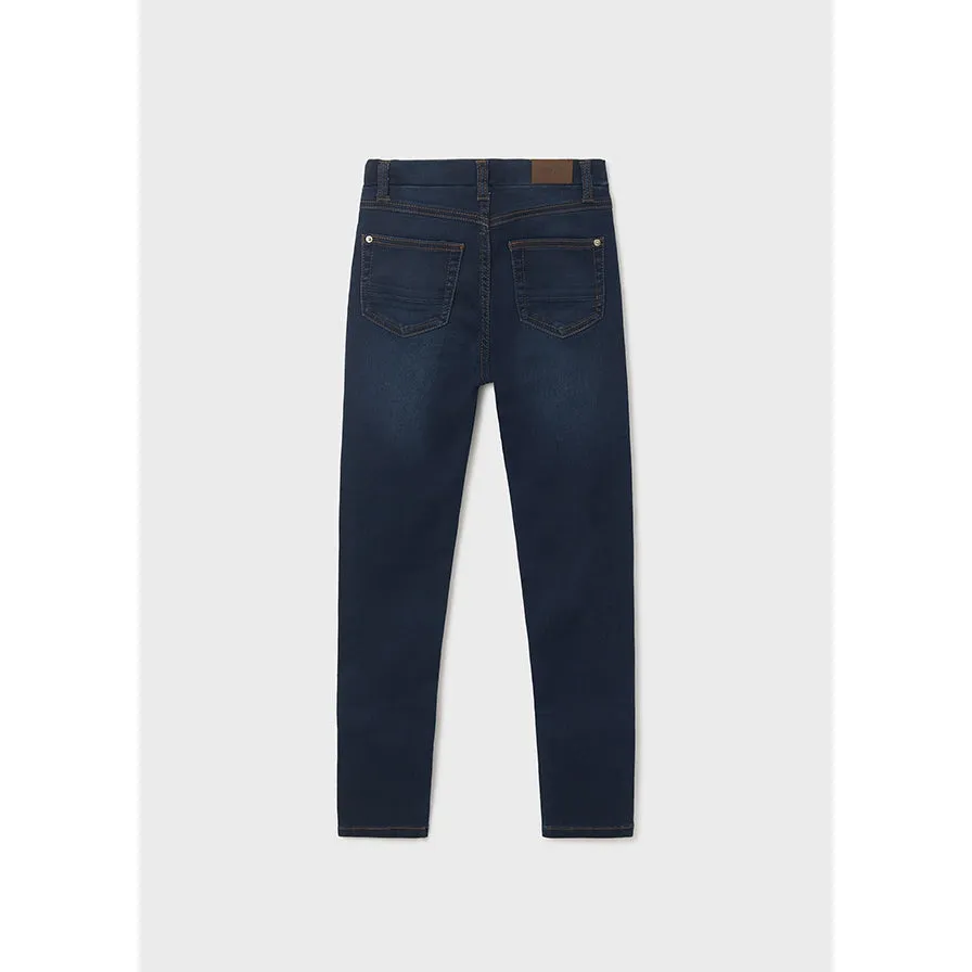 Mayoral Super Skinny Denim Pants - Dark Denim