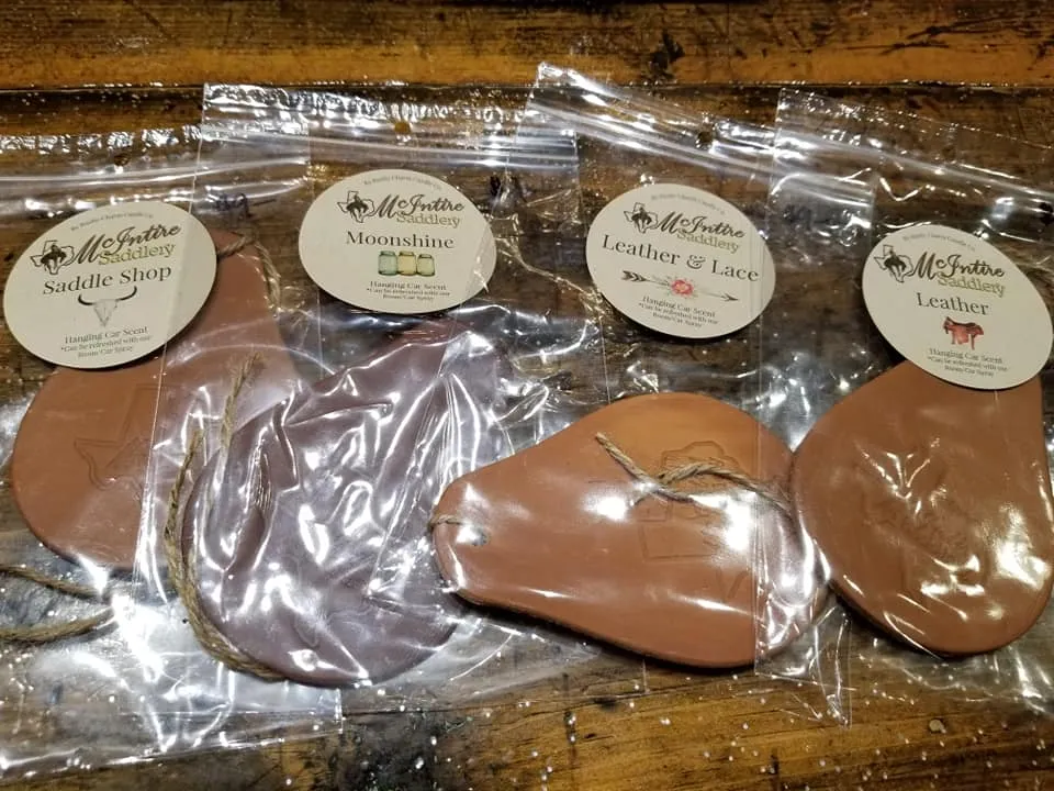 McIntire Saddlery Car Scents