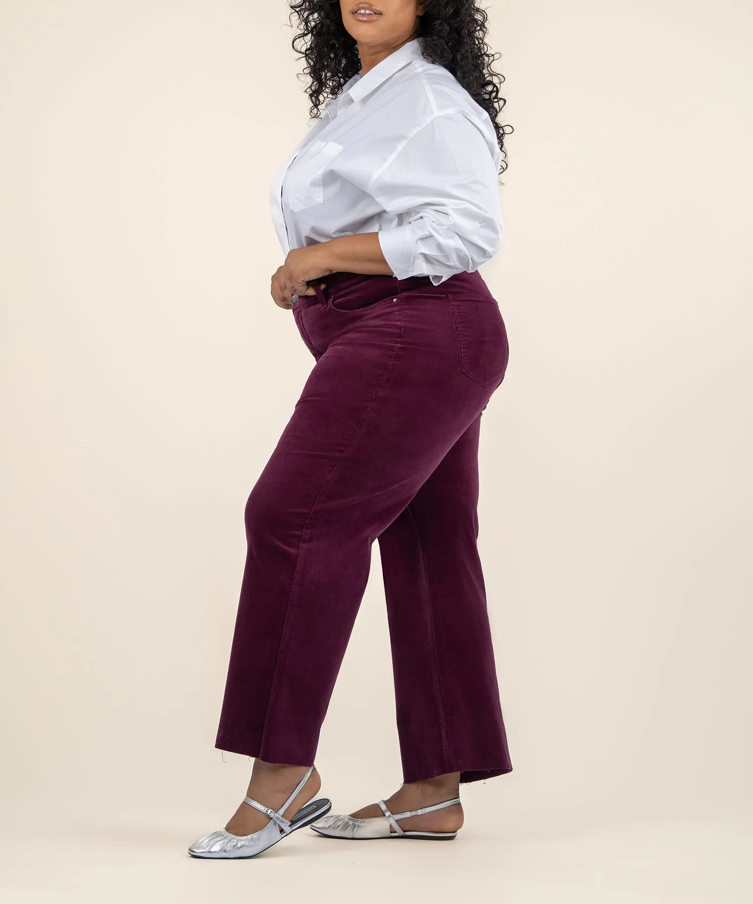 Meg High Rise Wide Leg, Plus - FINAL SALE