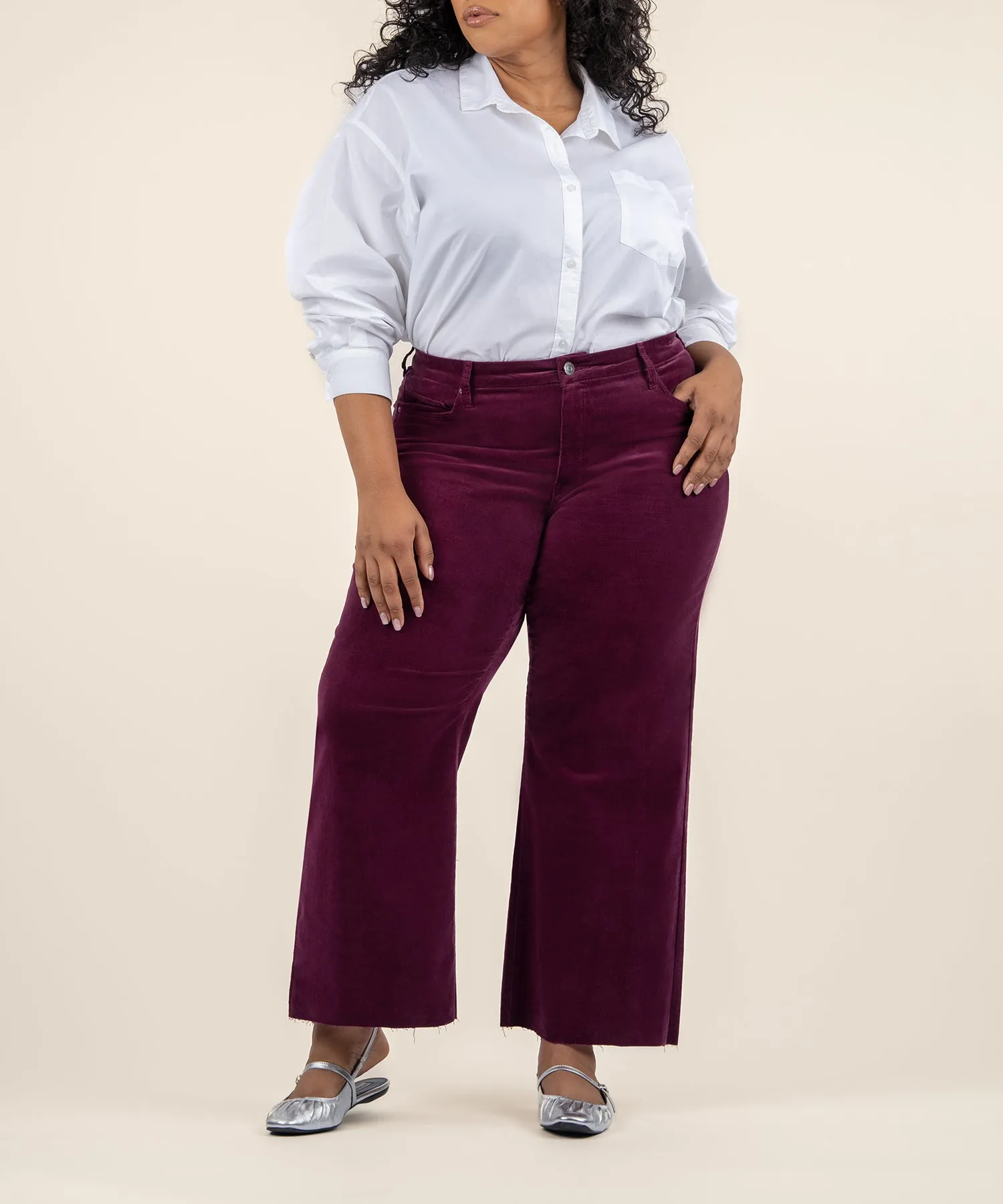 Meg High Rise Wide Leg, Plus - FINAL SALE