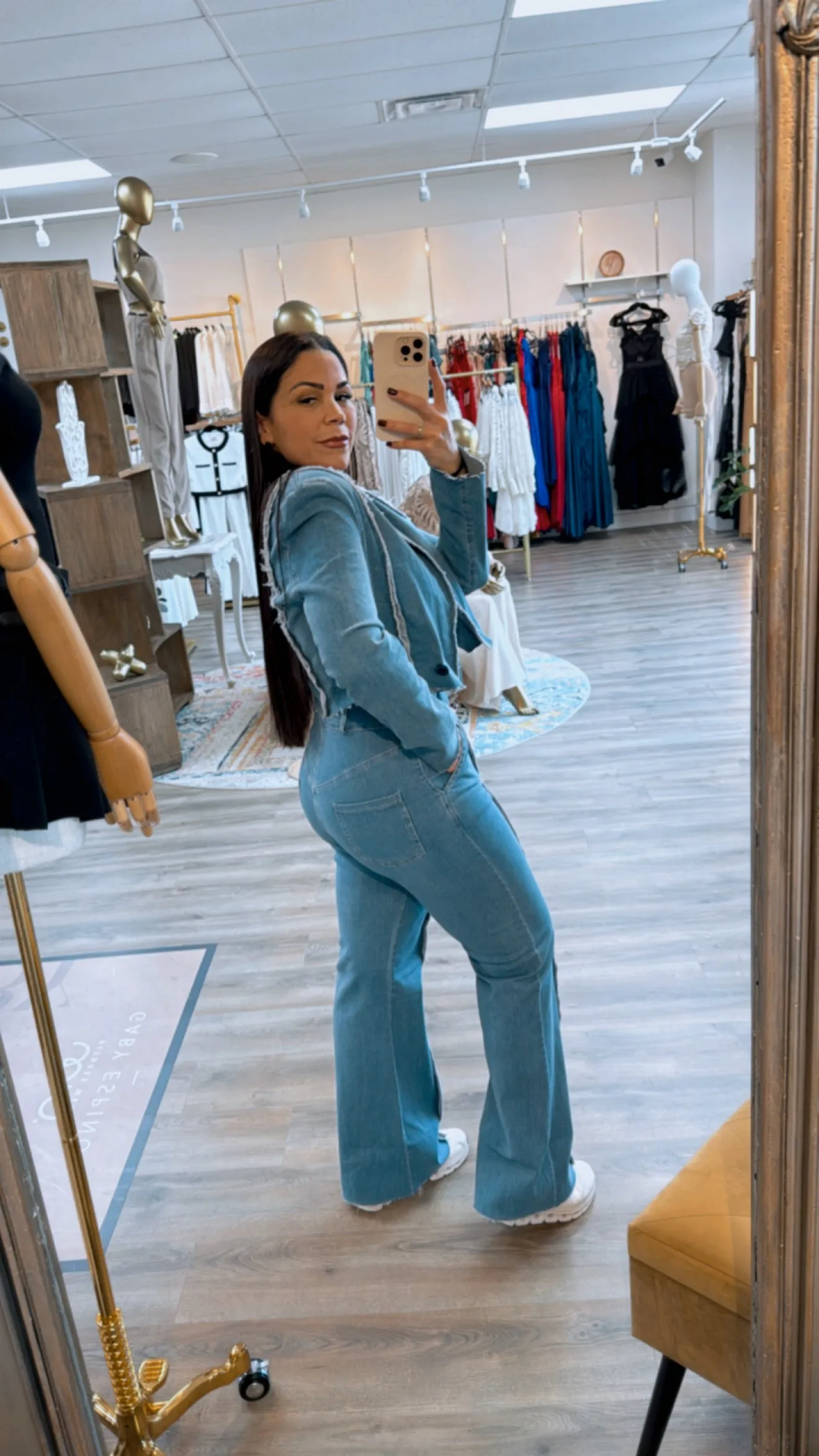 MELANIA DENIM SET
