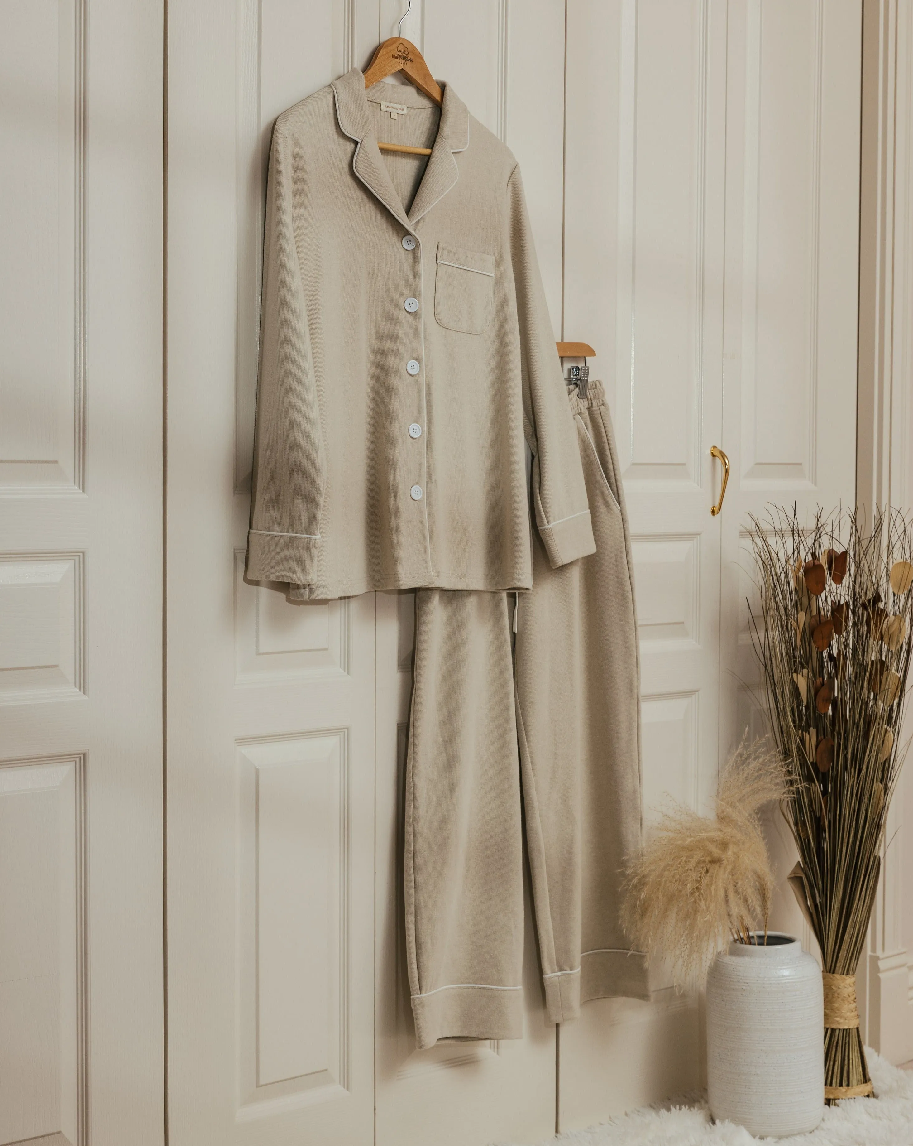 Men's Long-sleeved Loungewear Set
