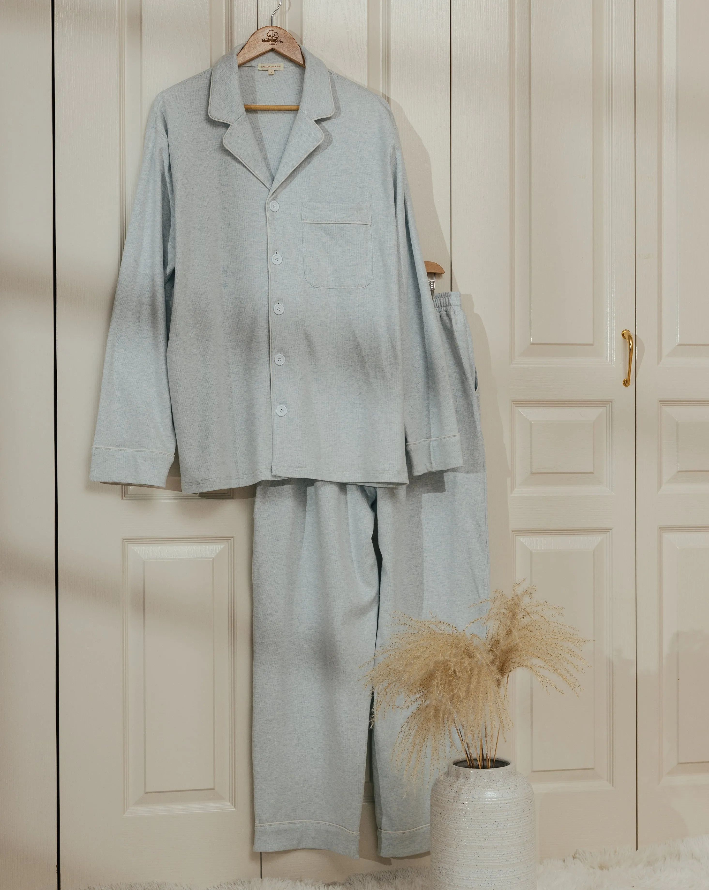 Men's Long-sleeved Loungewear Set