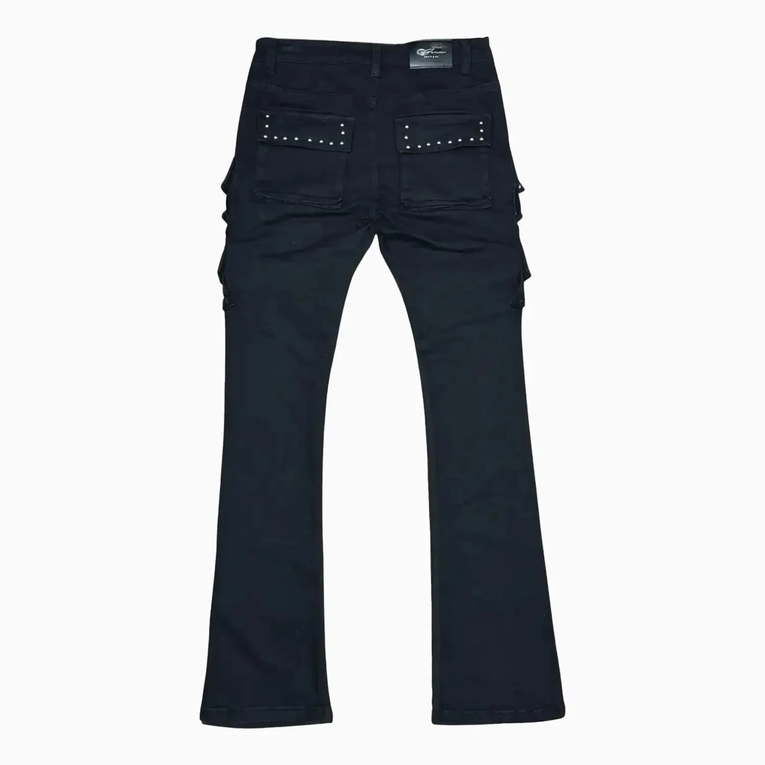 Men's Stacked Cargo Denim Pant