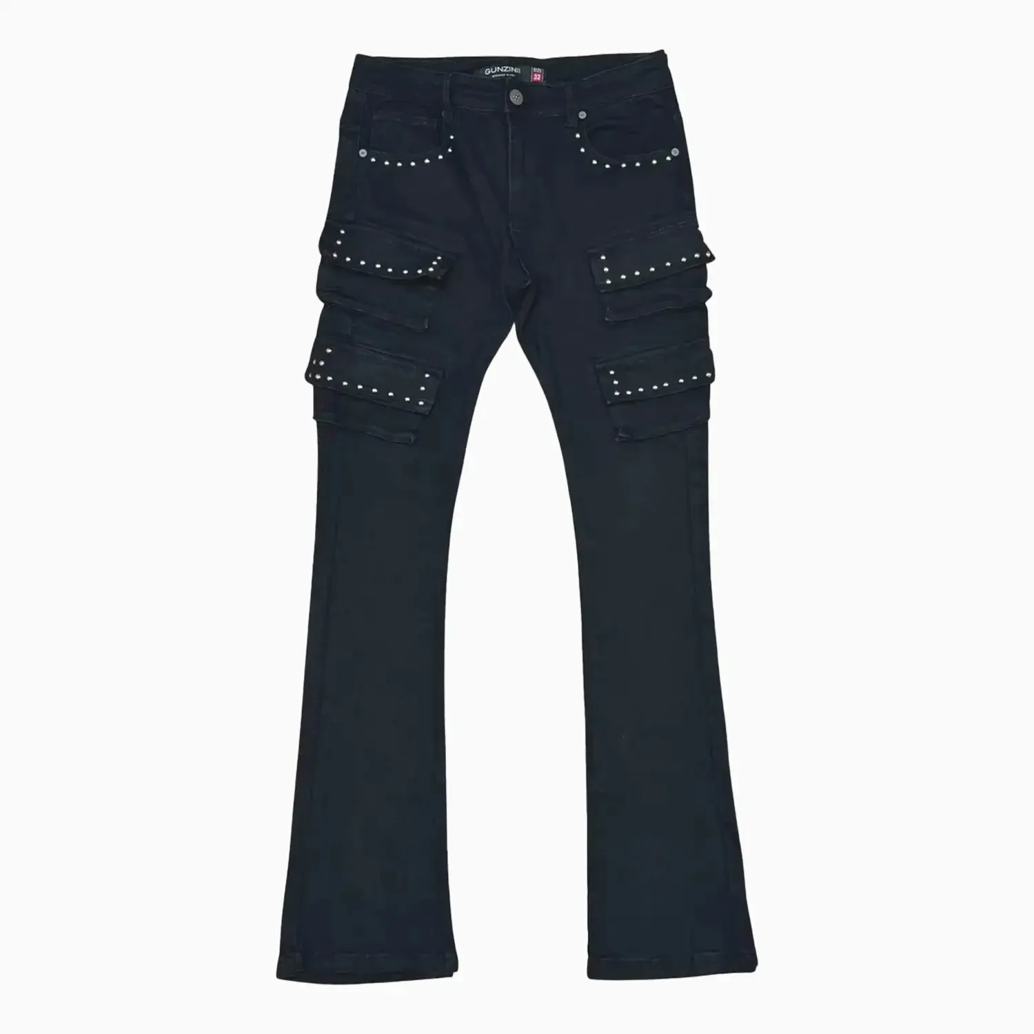 Men's Stacked Cargo Denim Pant