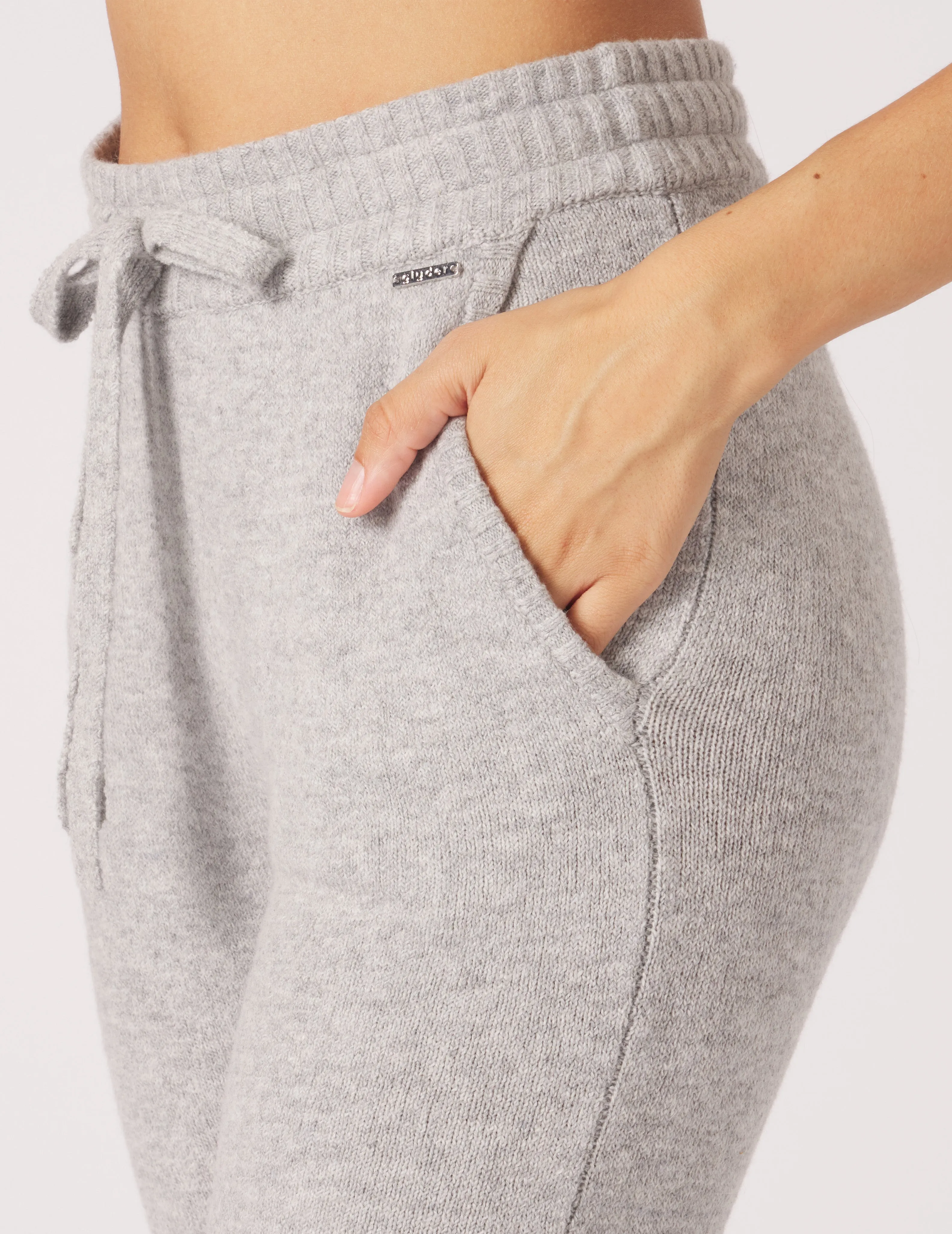 Merino Jogger: Ash Grey