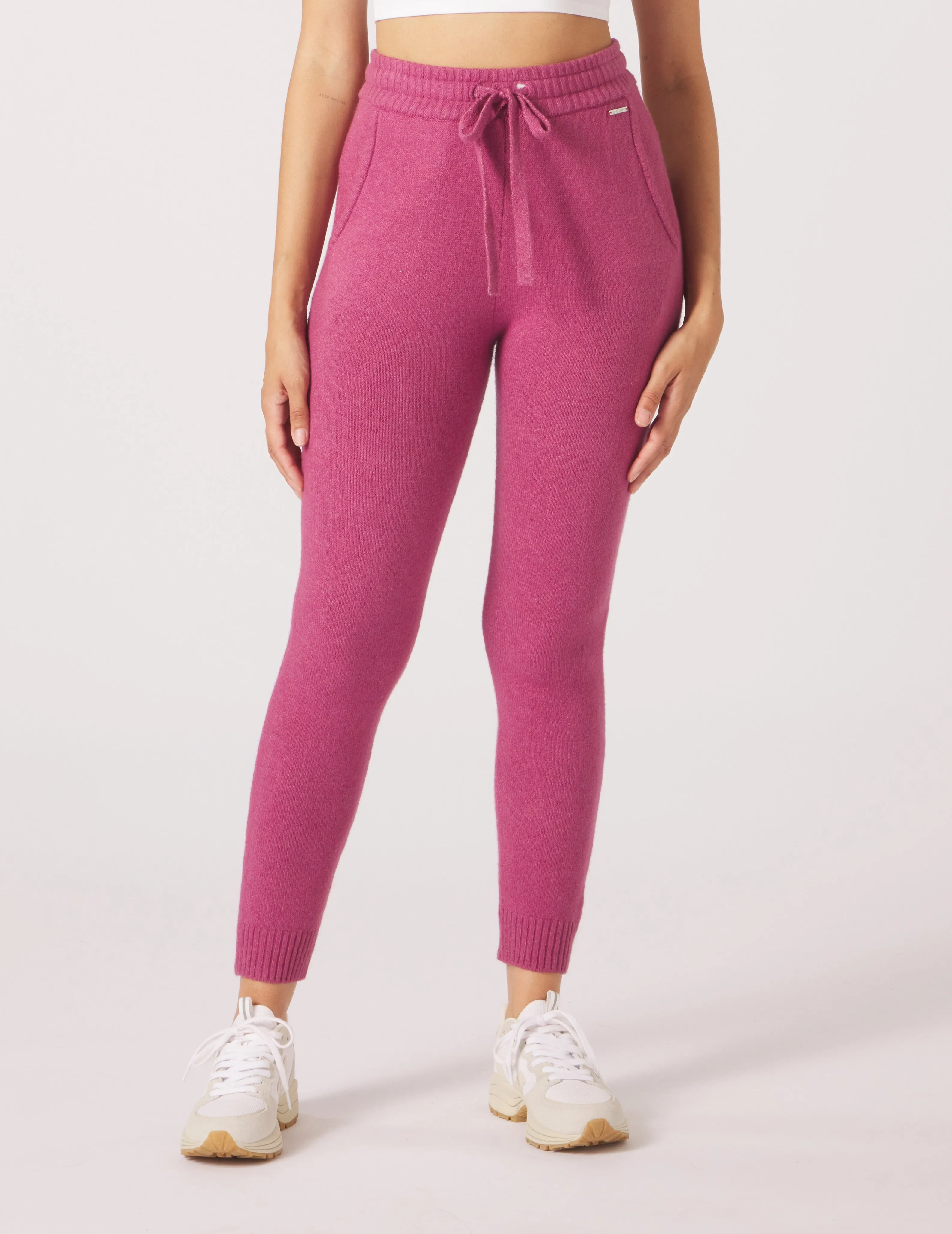 Merino Jogger: Rouge