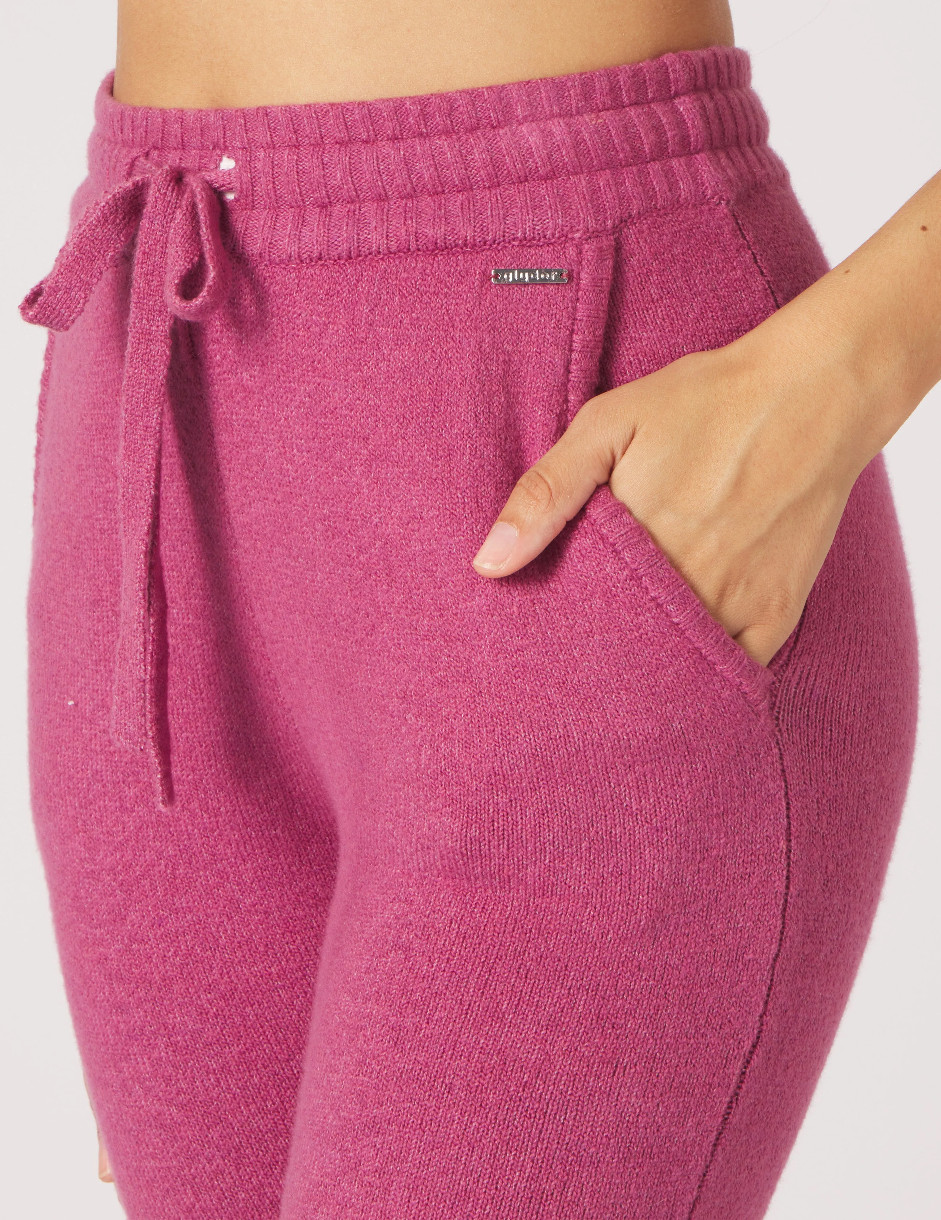 Merino Jogger: Rouge