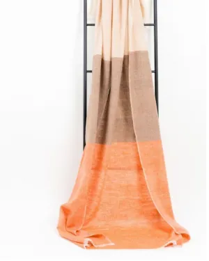 Merino Wool Throw Chestnut