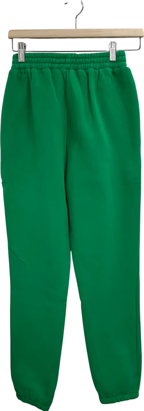 Meshki Green Camille Oversized Fleeceback Jogger UK S