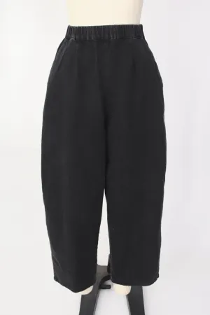 Micaela Greg Barrel Faded Denim Pants