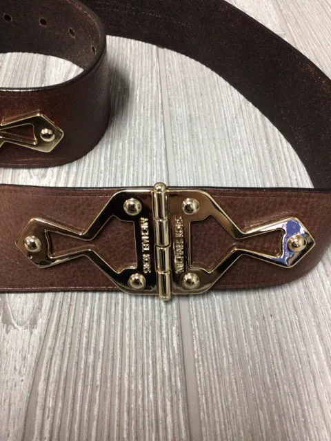 Michael Kors Brown Leather Belt