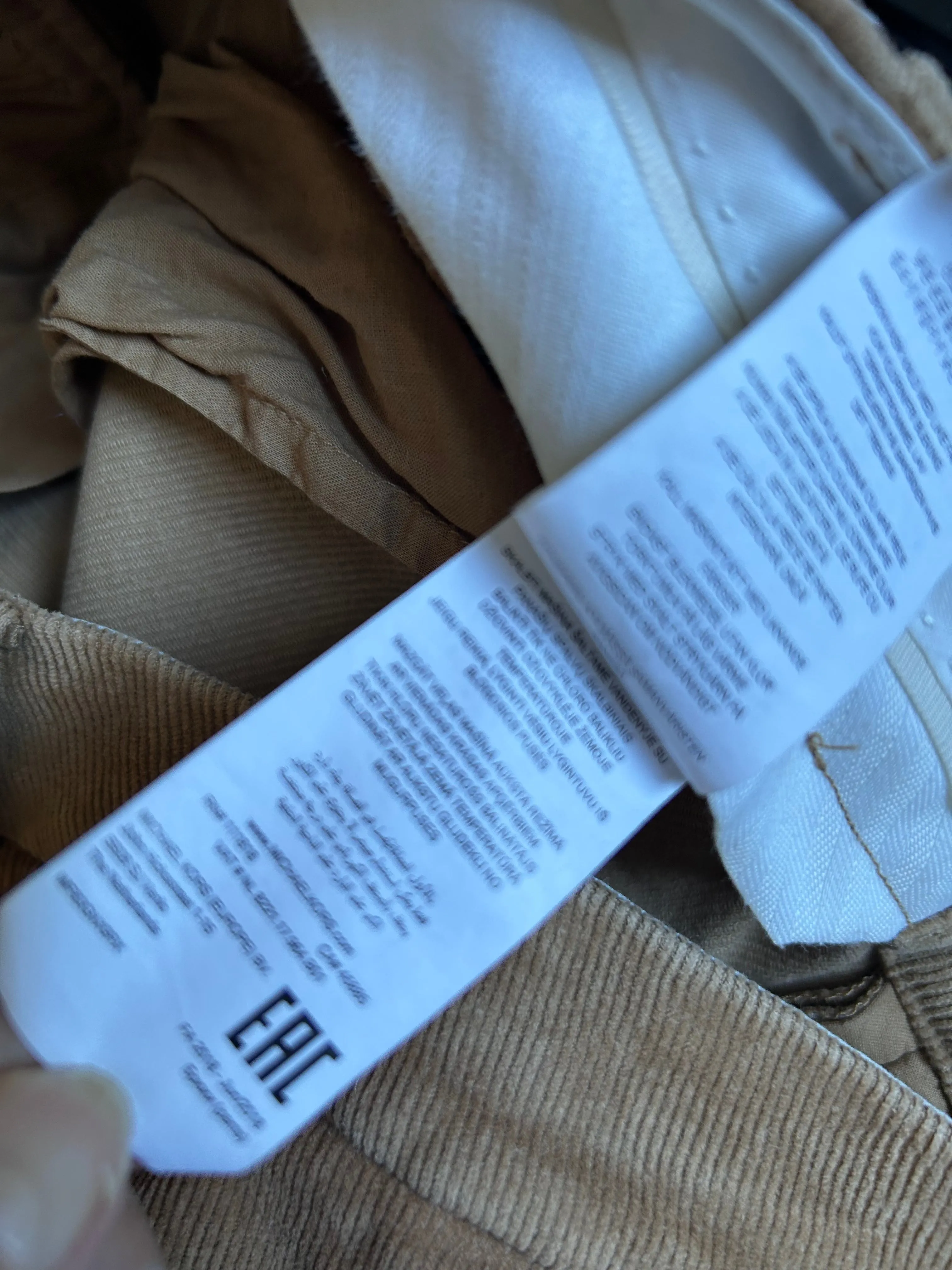 Michael Kors flared corduroy pants