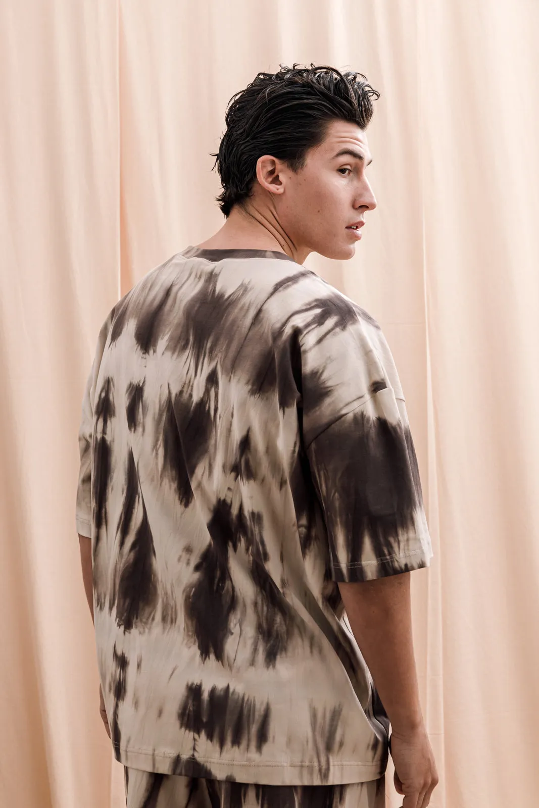 Mirath T-shirt Tie-Dye Ecru
