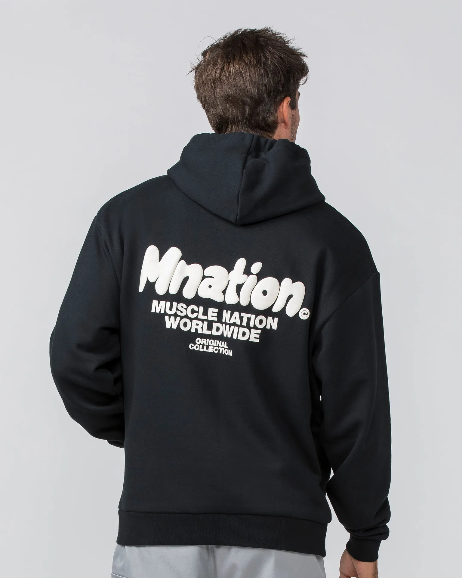 MNation Oversized Hoodie - Black