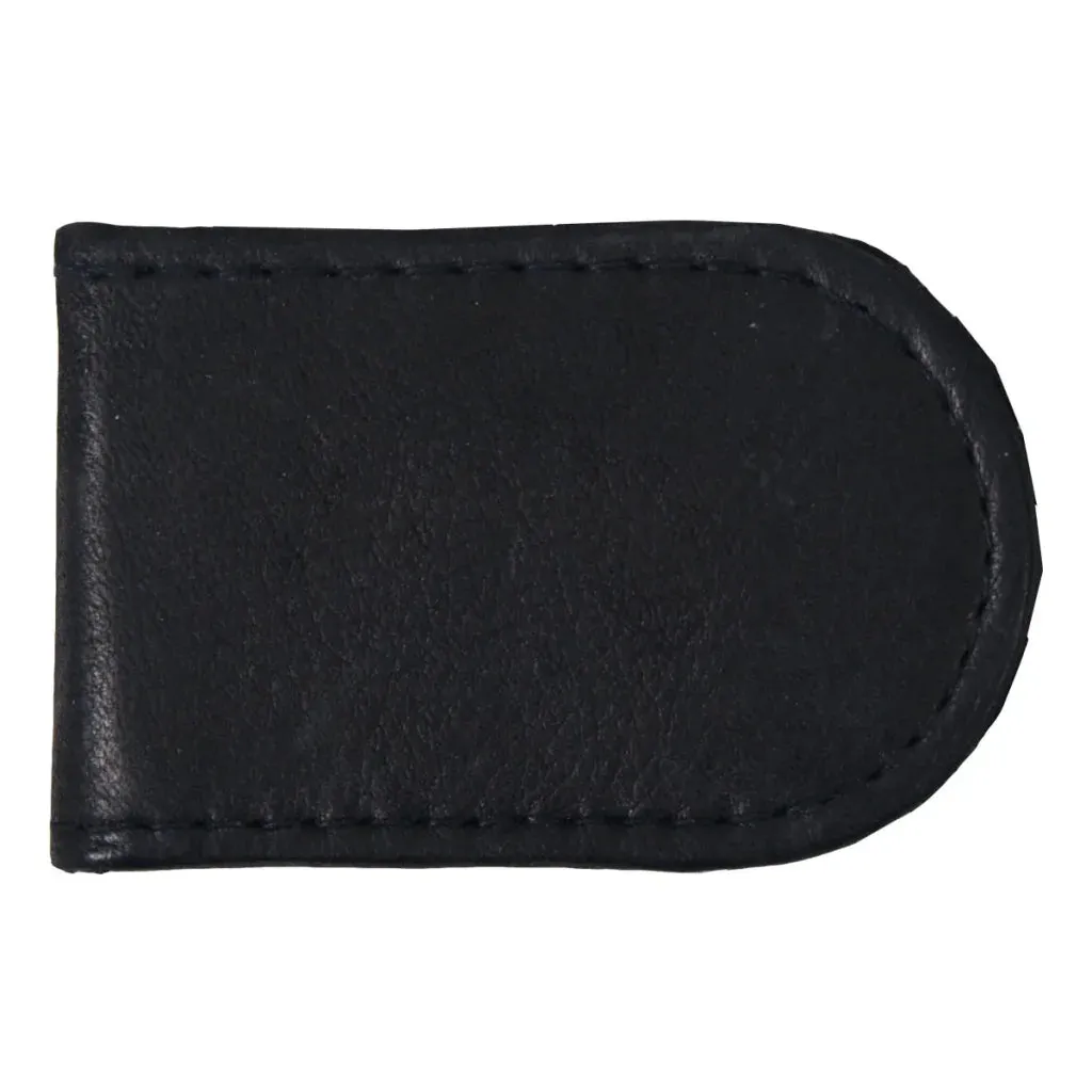 Money Clip WLM1001 Magnetic Leather Money Clip | Hot Leathers
