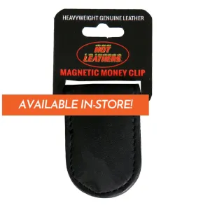 Money Clip WLM1001 Magnetic Leather Money Clip | Hot Leathers