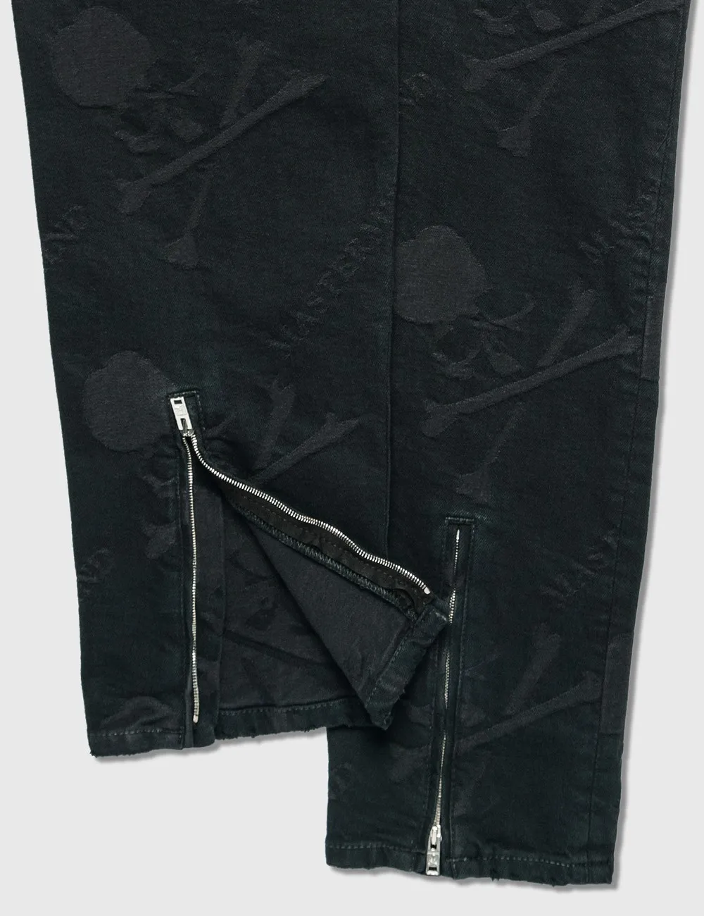 MONOGRAM DENIM PANTS