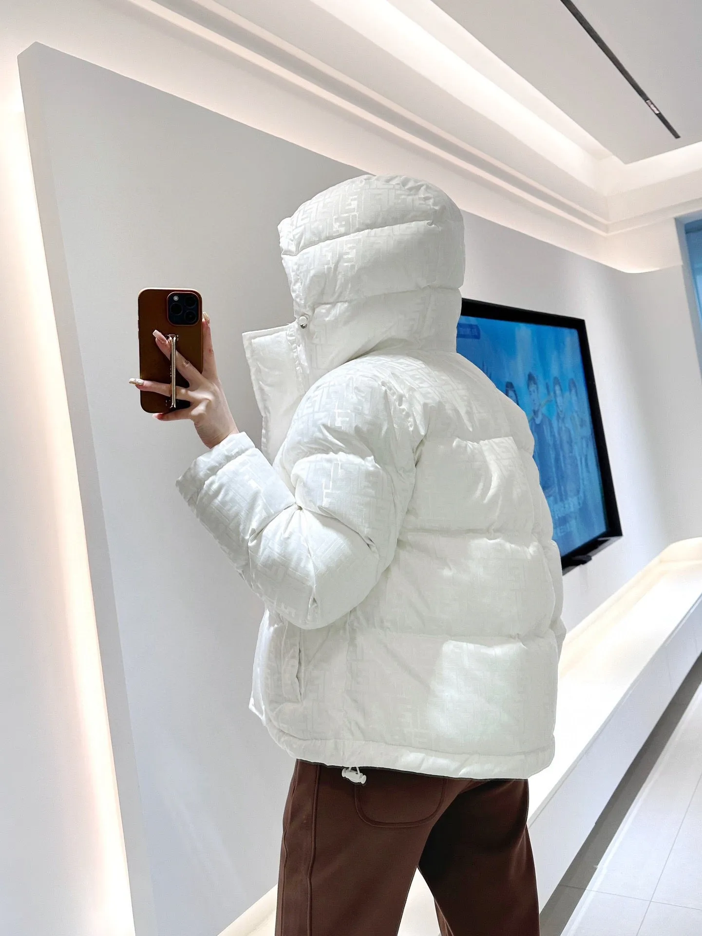 Monogram Puffer Jacket