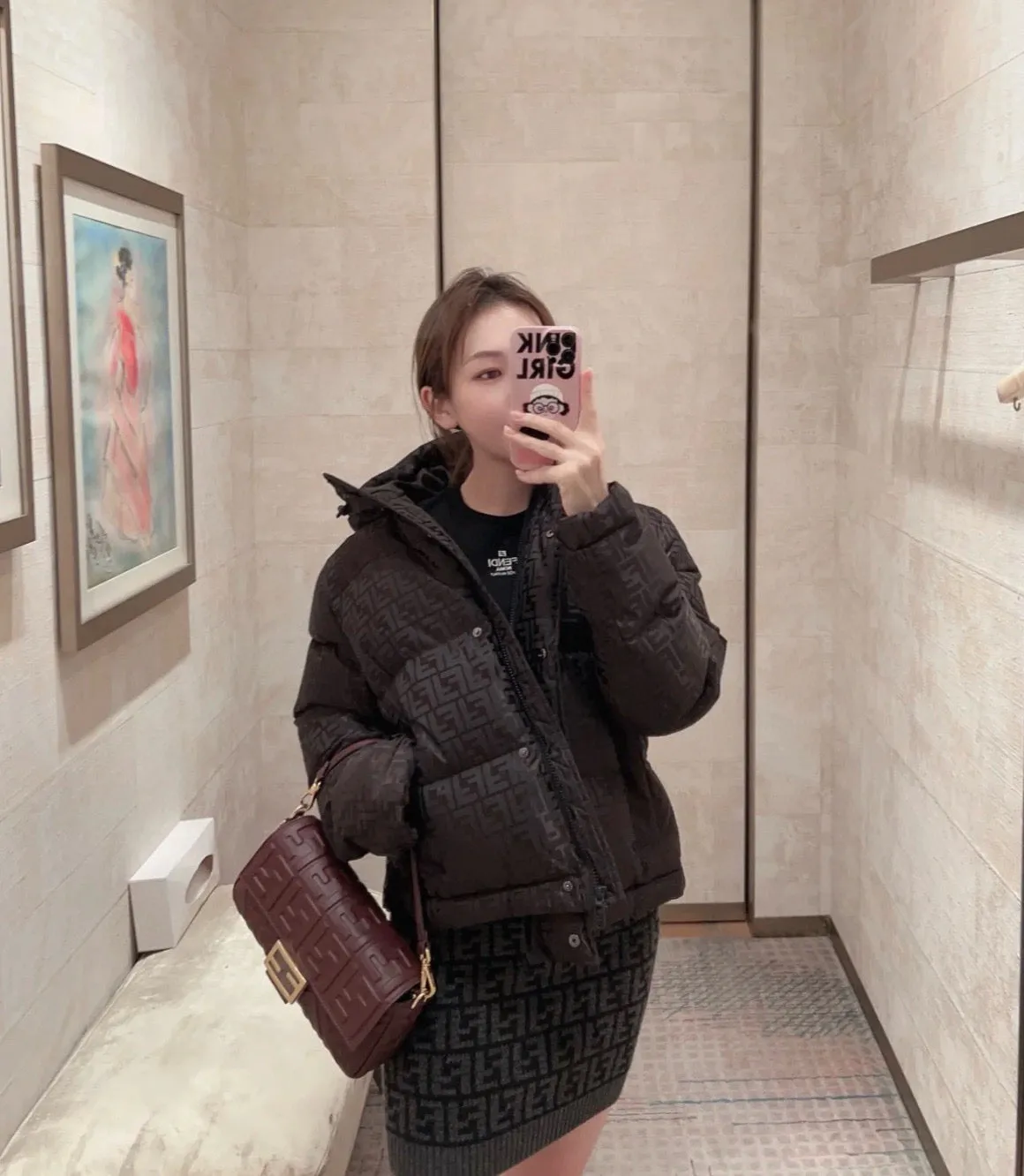 Monogram Puffer Jacket