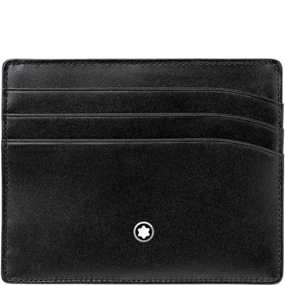 Montblanc Black Meisterstuck 6cc Pocket Holder