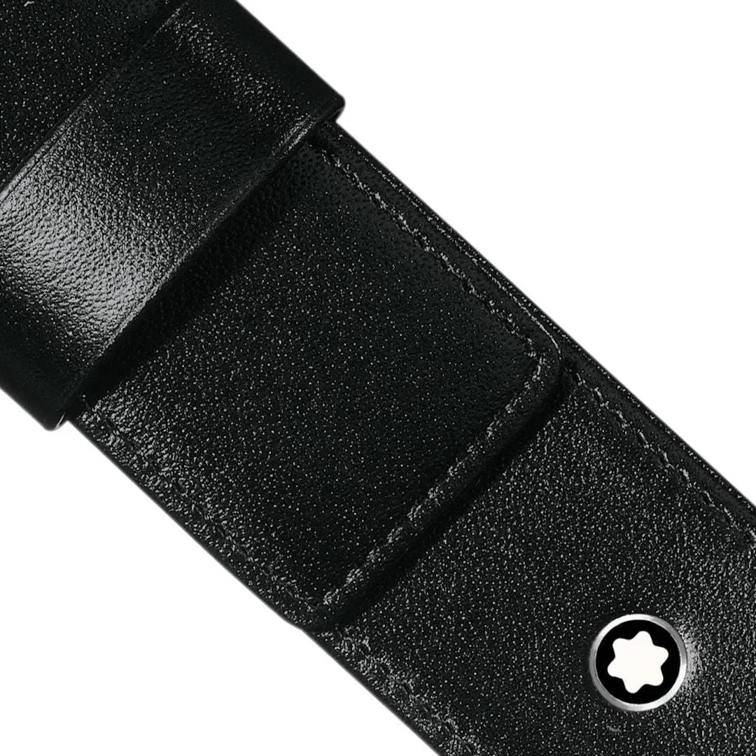 Montblanc Siena Black Writing Instrument Leather Pouch