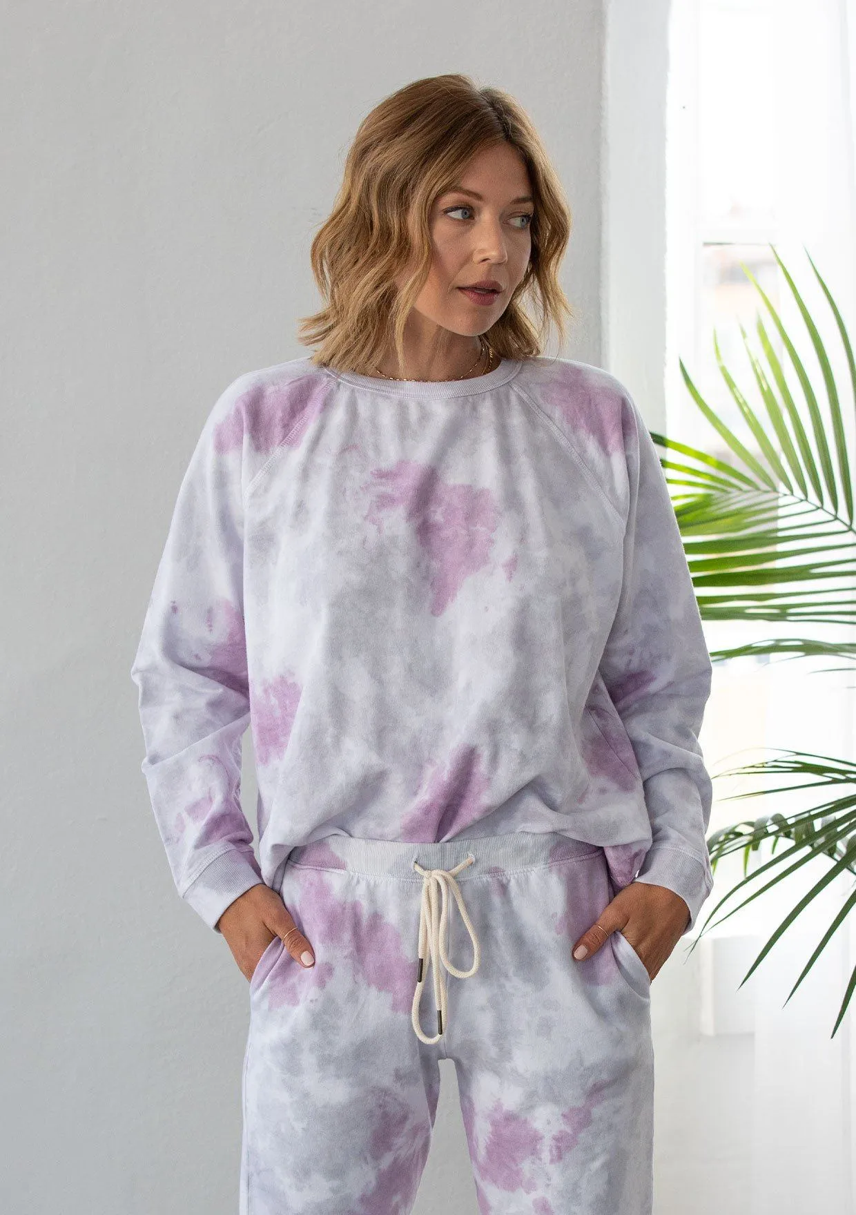Moon Child Tie Dye Sweatshirt