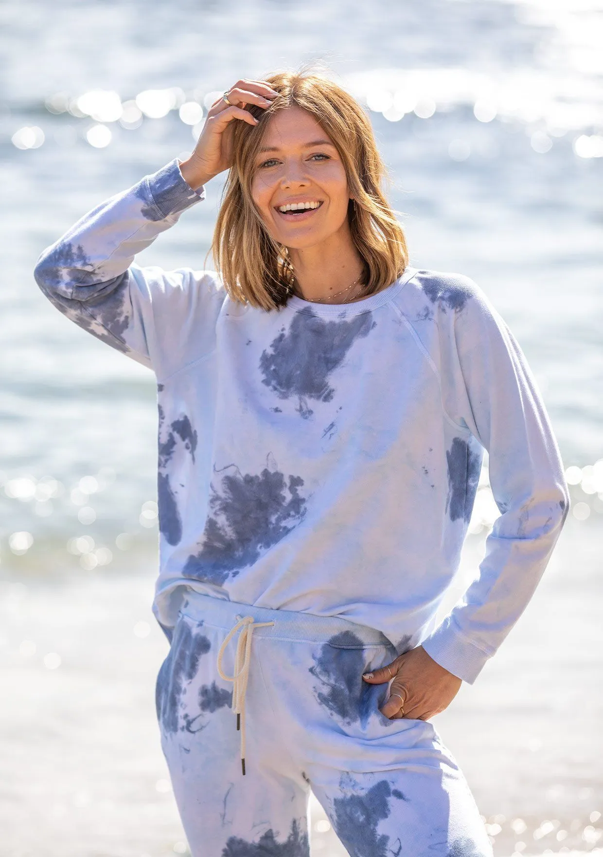 Moon Child Tie Dye Sweatshirt