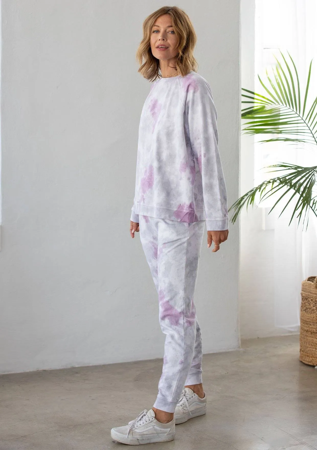 Moon Child Tie Dye Sweatshirt