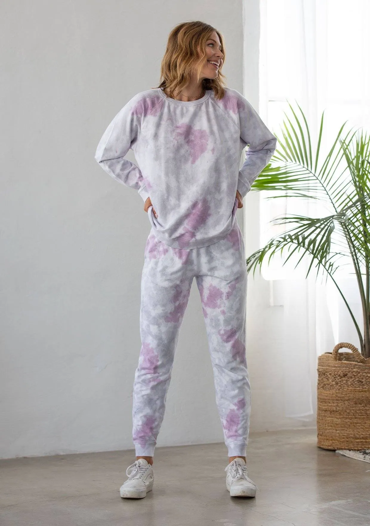 Moon Child Tie Dye Sweatshirt