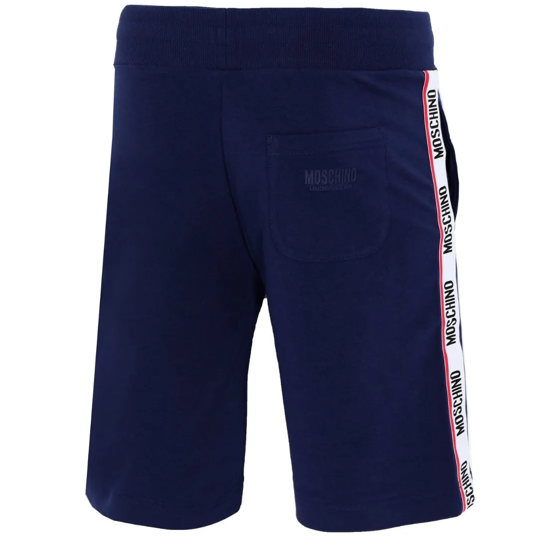 Moschino Mens A6885 4409 0290 Shorts Navy Blue