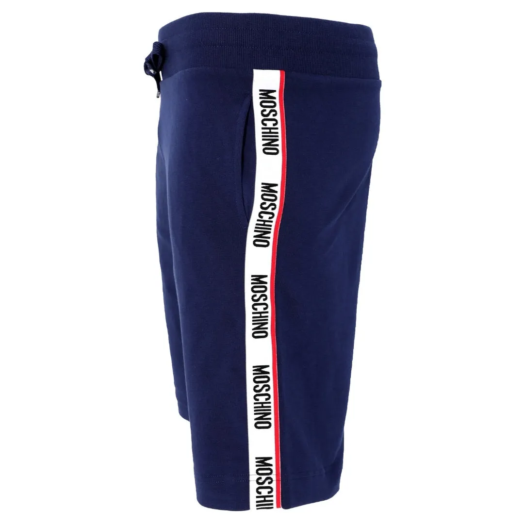 Moschino Mens A6885 4409 0290 Shorts Navy Blue