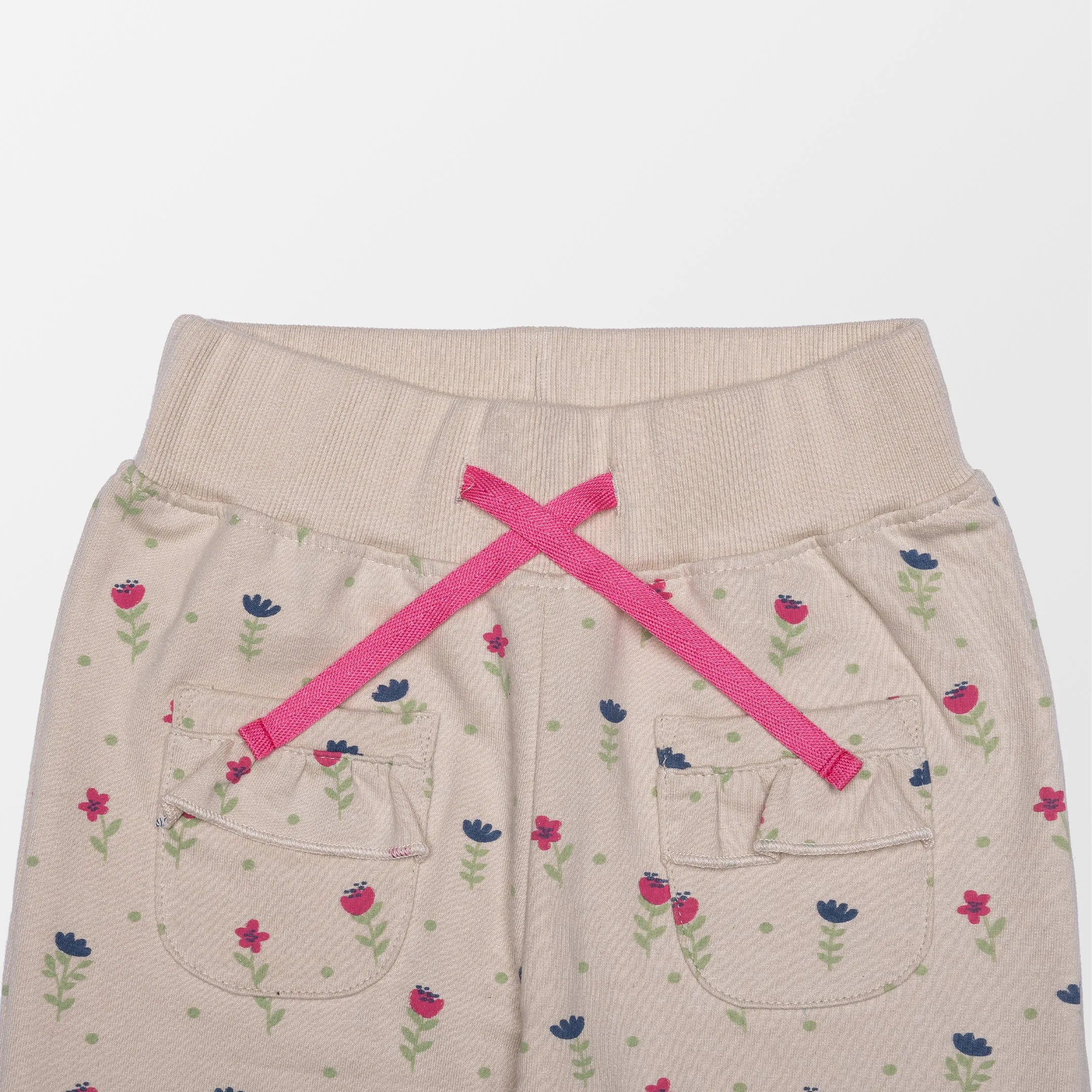 Multicoloured Floral Print Jogger