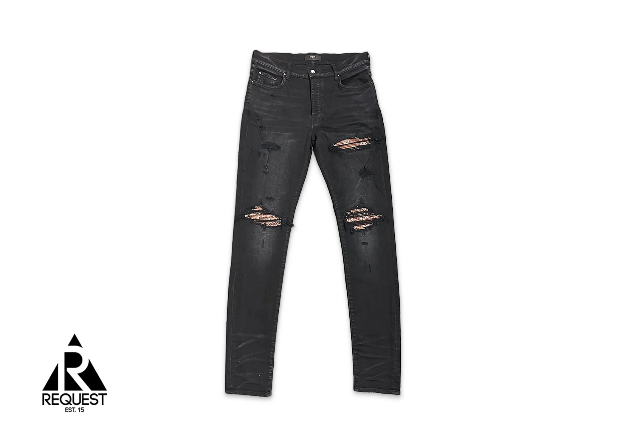MX1 Brown Bandana Denim "Black"