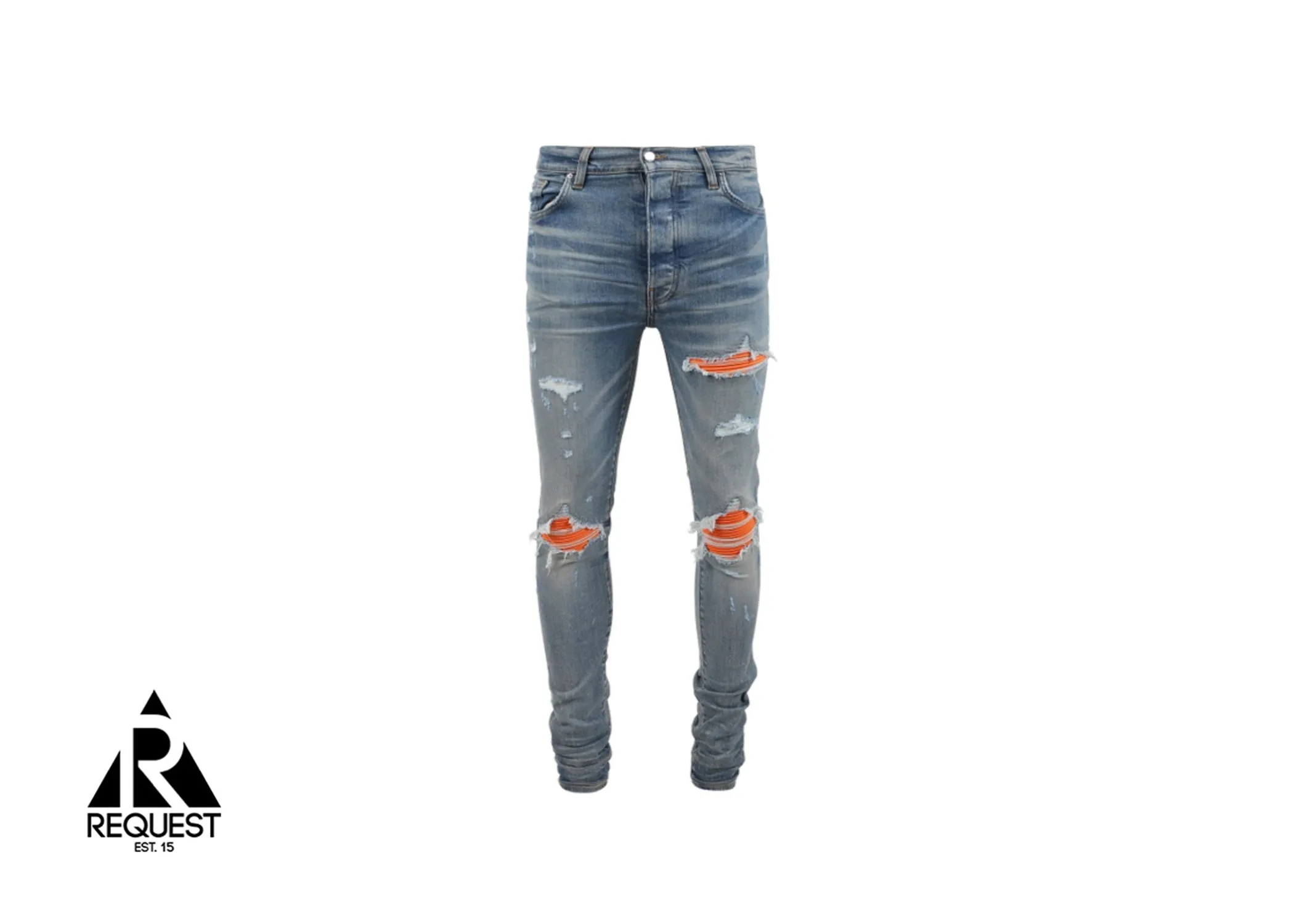 MX1 Orange Patch Denim "Clay Indigo"