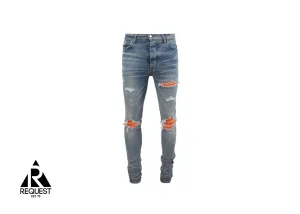 MX1 Orange Patch Denim "Clay Indigo"