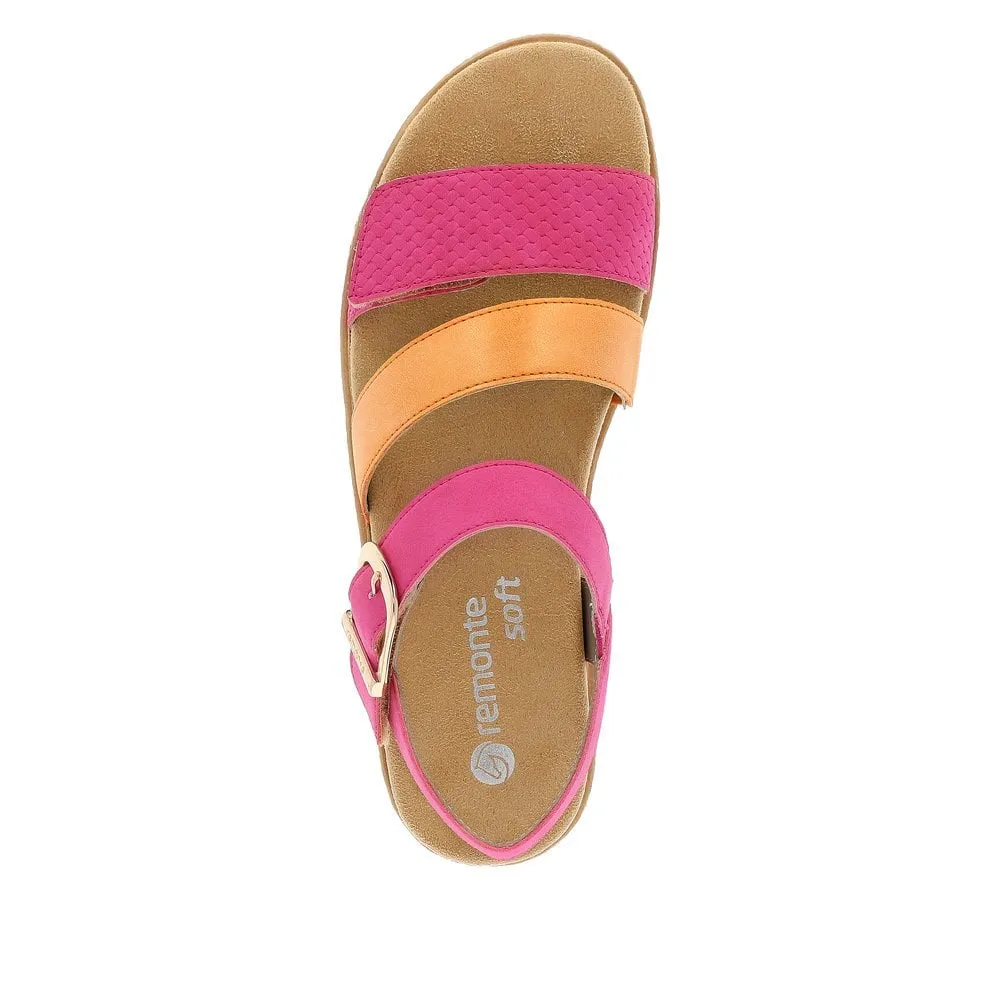 Nantes Magenta Sandals