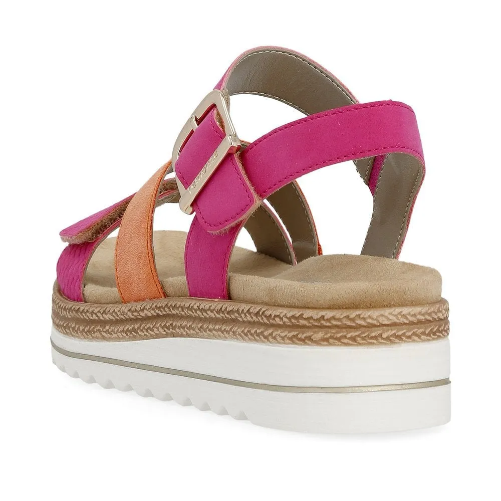 Nantes Magenta Sandals