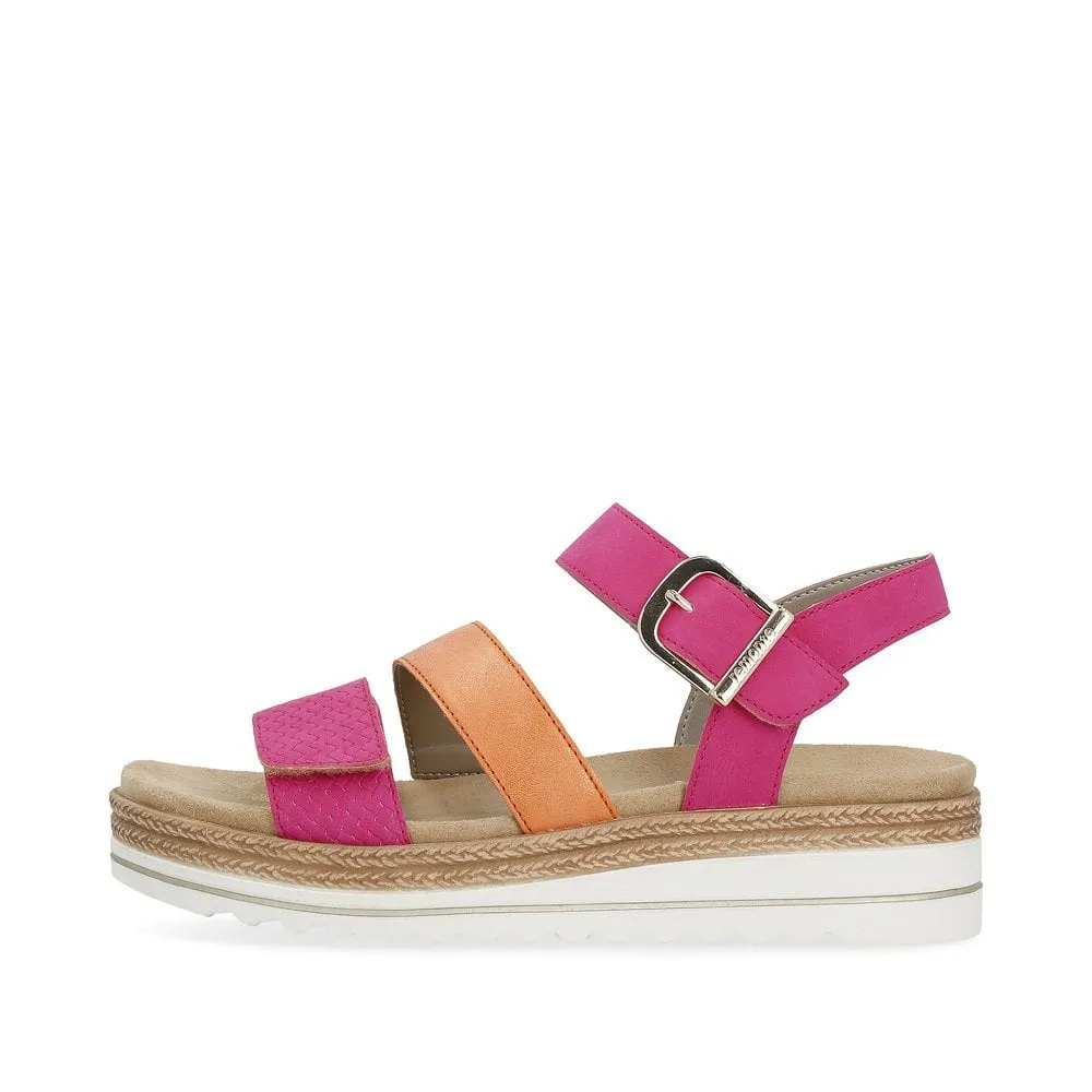 Nantes Magenta Sandals
