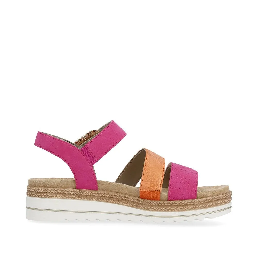 Nantes Magenta Sandals