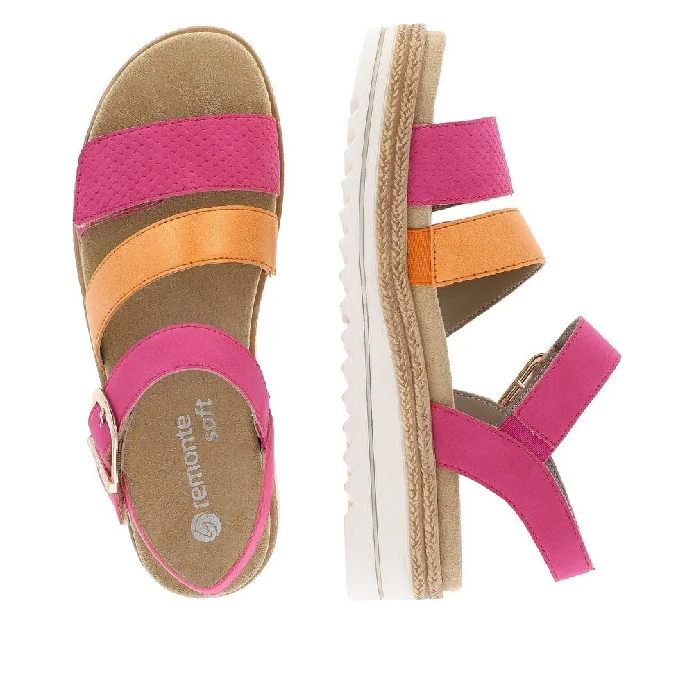 Nantes Magenta Sandals