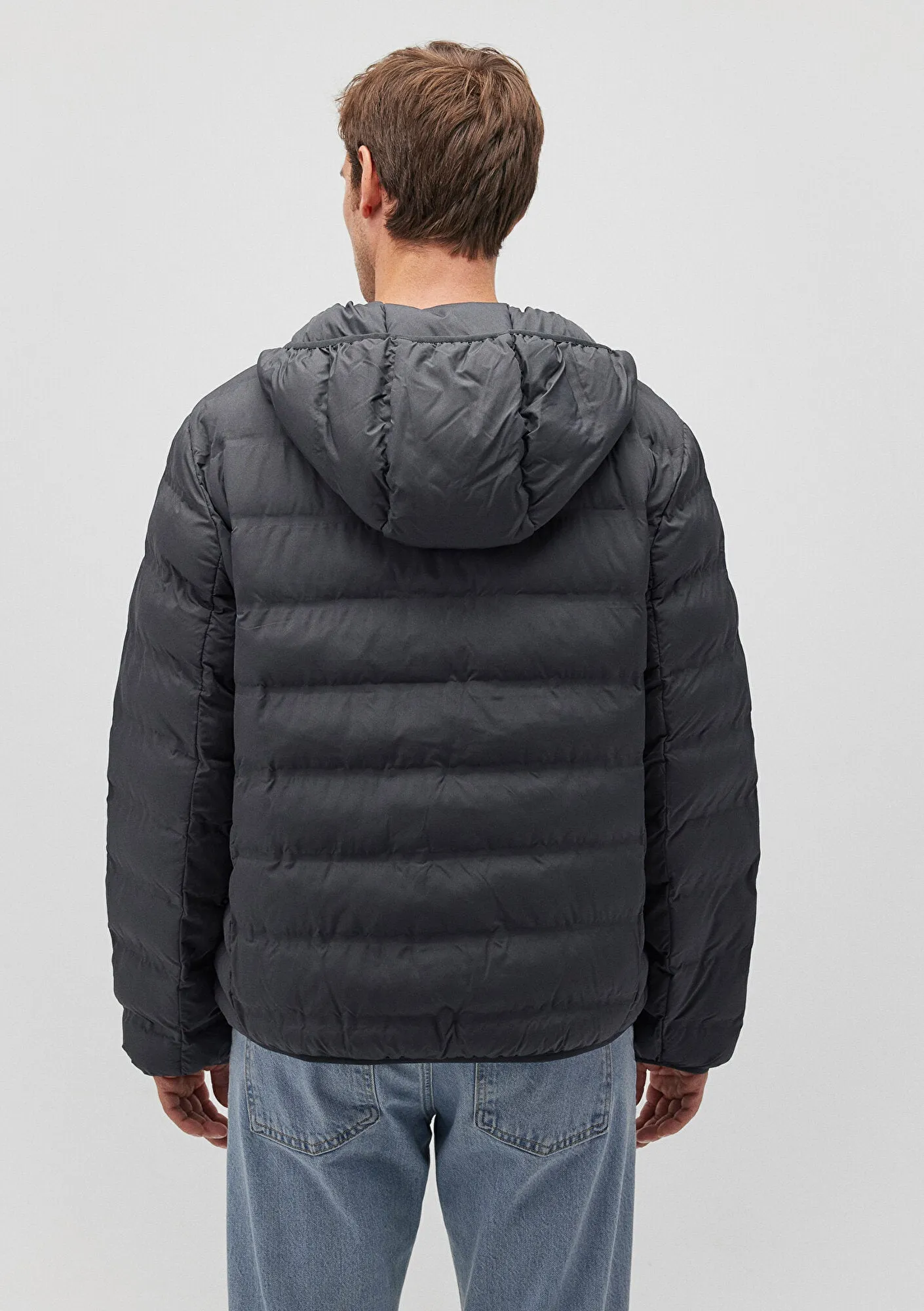 Navy Puffer Jacket