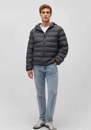 Navy Puffer Jacket