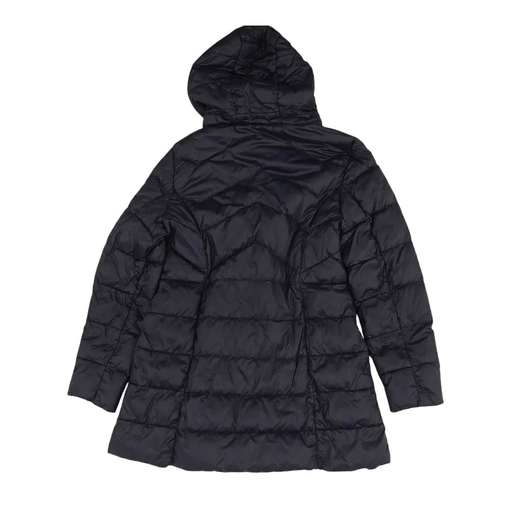 Navy Solid Puffer Jacket