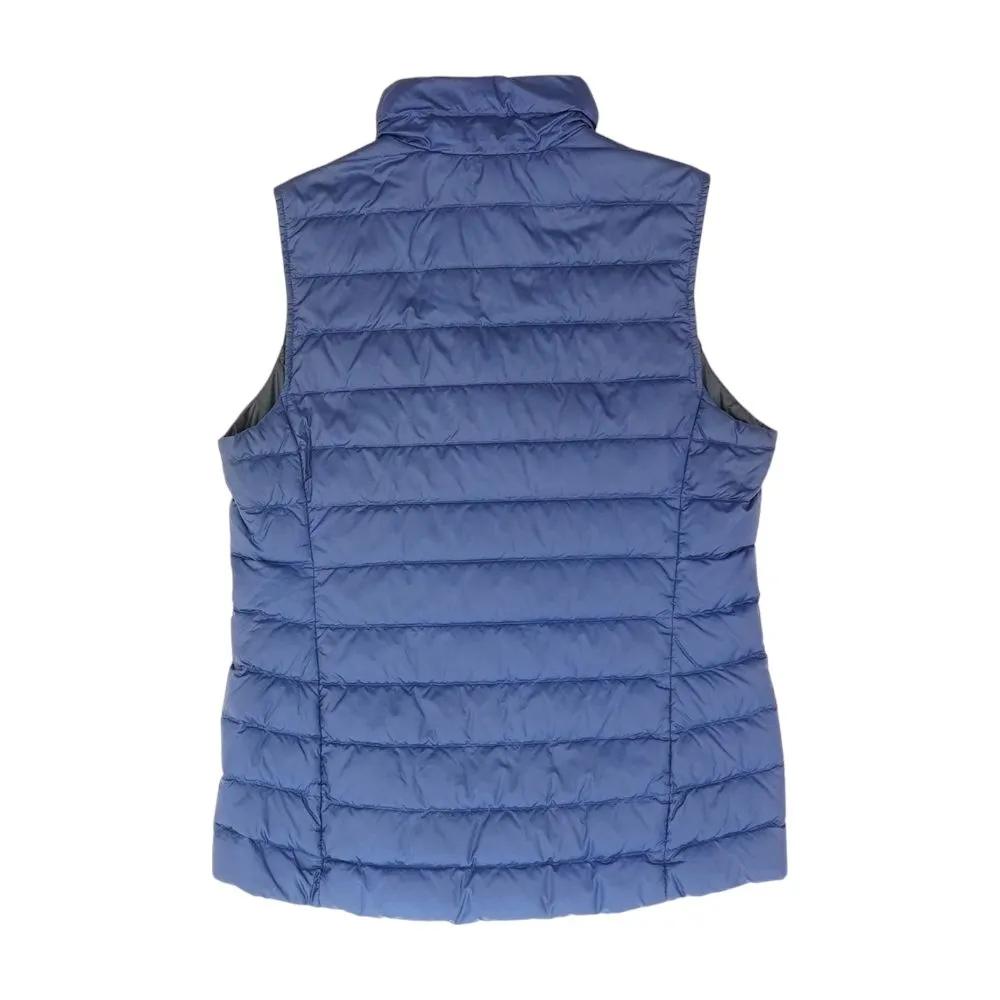 Navy Solid Puffer Vest
