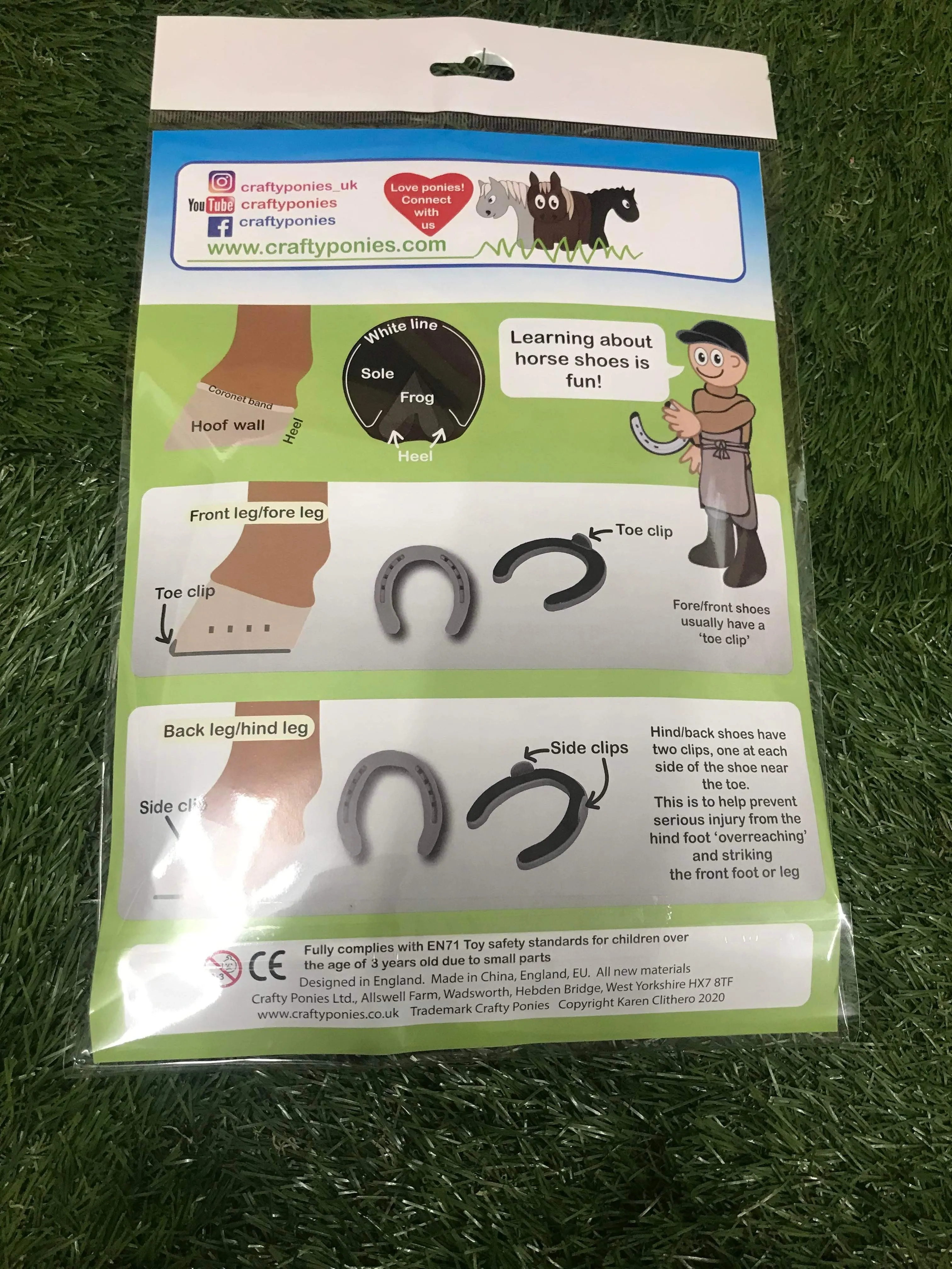 New crafty ponies farriers set FREE POSTAGE🟢